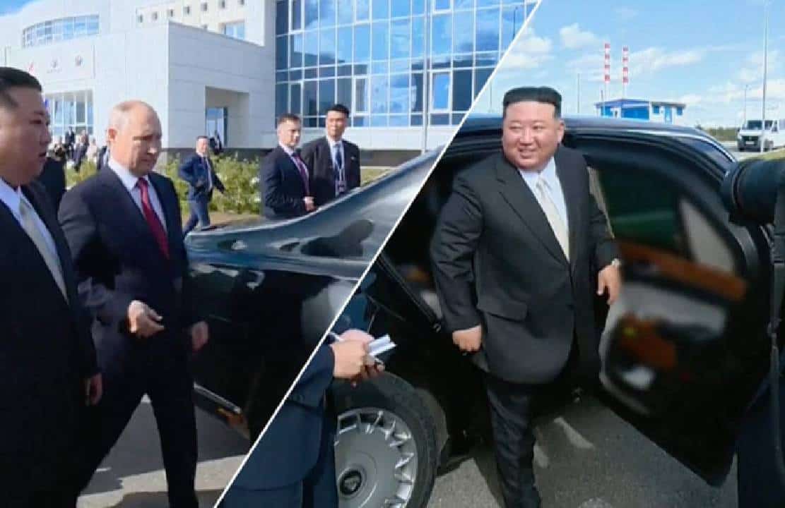 המתנה של פוטין לקים ג'ונג און: רכב יוקרה מסקרן תוצרת רוסיה 