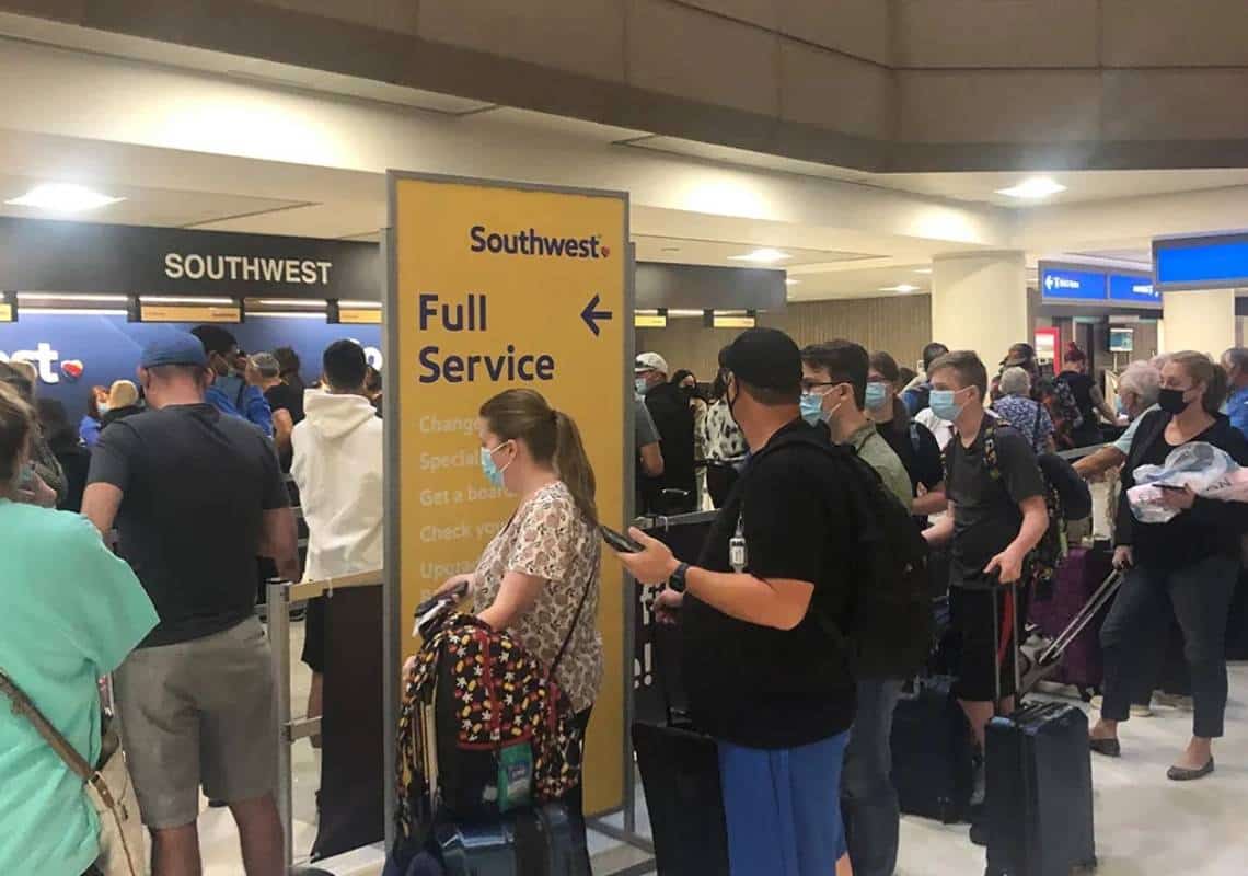 שיבושים נוספים בסאות'ווסט איירליינס: קרוב ל-100 טיסות בוטלו