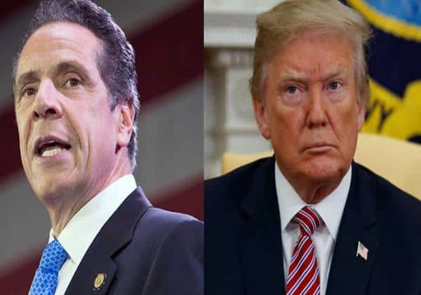 עימות חזיתי: קואומו מאיים על טראמפ בתביעה משפטית, "אפר את פקודותייך אם אחשוב כי מדובר בסיכון תושבי ניו יורק"