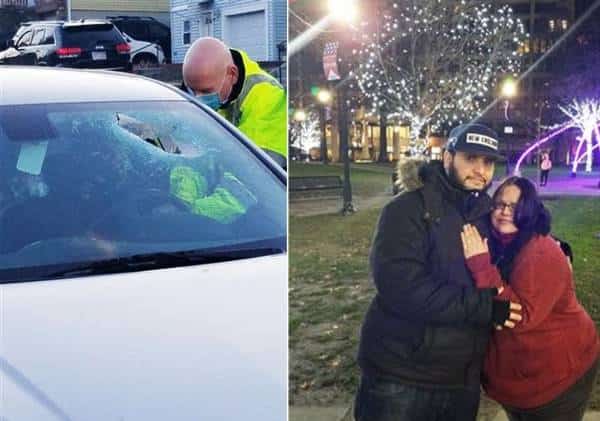 אימה בכבישי ארה"ב: נהג מאושפז במצב קשה בעקבות יידוי אבנים מכלי רכב גנוב