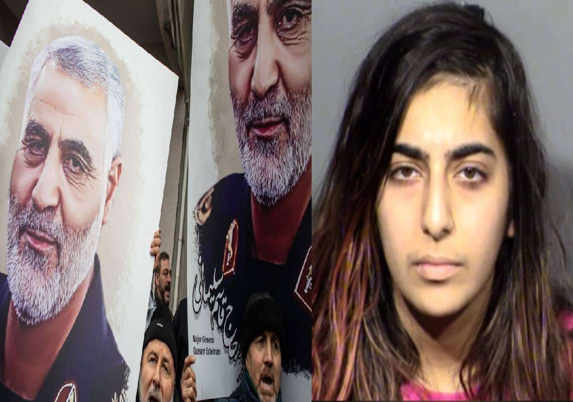 "כיסתה את עיניו של הדייט בבית המלון בלאס וגאס ואז דקרה אותו במיטה כדי לנקום את מותו של קאסם סולימאני"