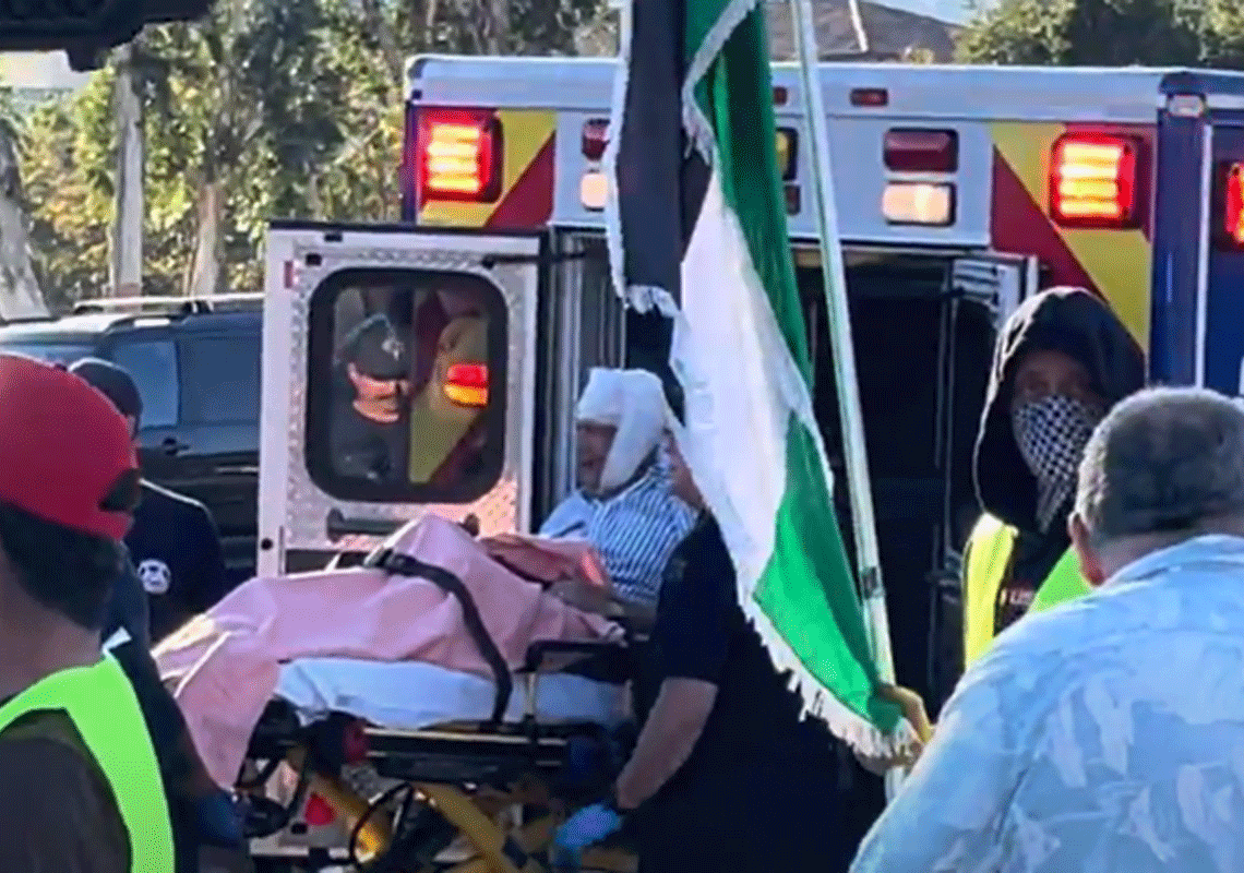 "הוא זרק עליו את המגפון וניסה להתגרות בו": נחשפה עדות מרגעיו האחרונים של המפגין היהודי שנרצח בסמוך לוס אנג'לס