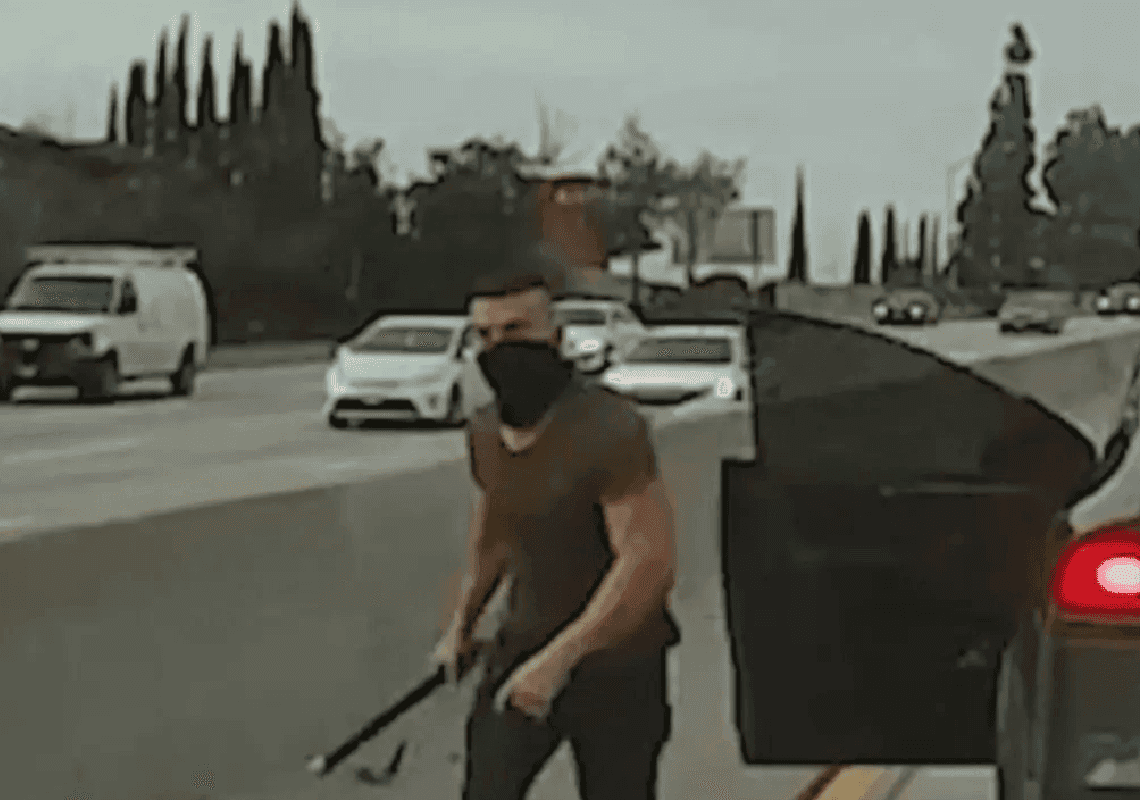 נהג הטסלה שמטיל אימה בכבישי קליפורניה