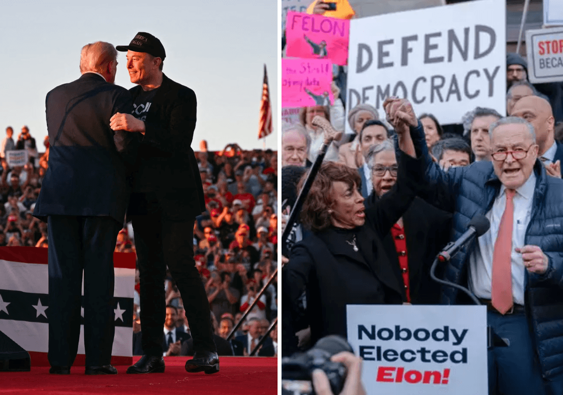 הדמוקרטים בניסיון נואש להיאבק בממשל טראמפ: "אף אחד לא בחר באילון!"