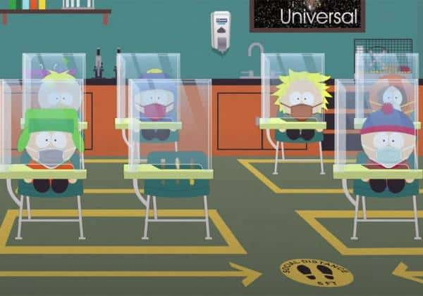 סאות' פארק חוזרים למסך עם ספיישל קורונה של שעה 