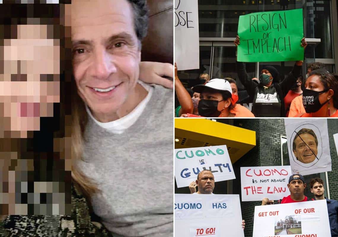 מושל ניו יורק ממשיך להסתבך: עובדת לשעבר התלוננה במשטרה על הטרדה מינית