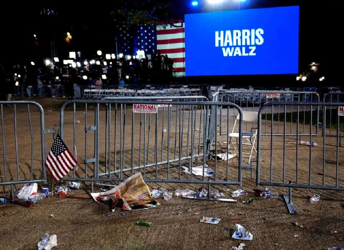 הלילה שבו איבדה אמריקה את ההזדמנות לנשיאה הראשונה: טראמפ בדרך לניצחון היסטורי