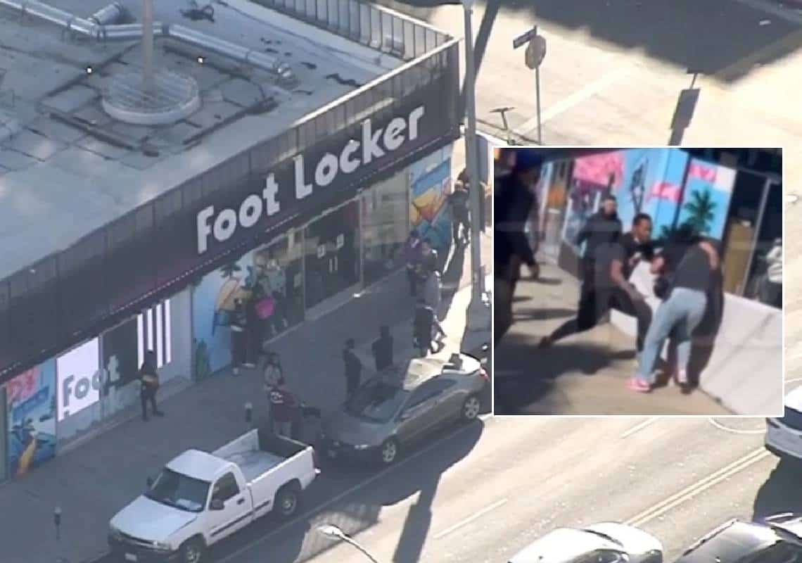 בעקבות ויכוח על תור: אישה נדקרה מחוץ לחנות נעליים בלוס אנג'לס