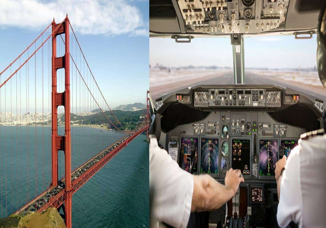 הטייס לא שם לב שמאזינים לו במגדל הפיקוח ונתפס מקלל את סן פרנסיסקו ותושביה: "F- המקום הזה!"