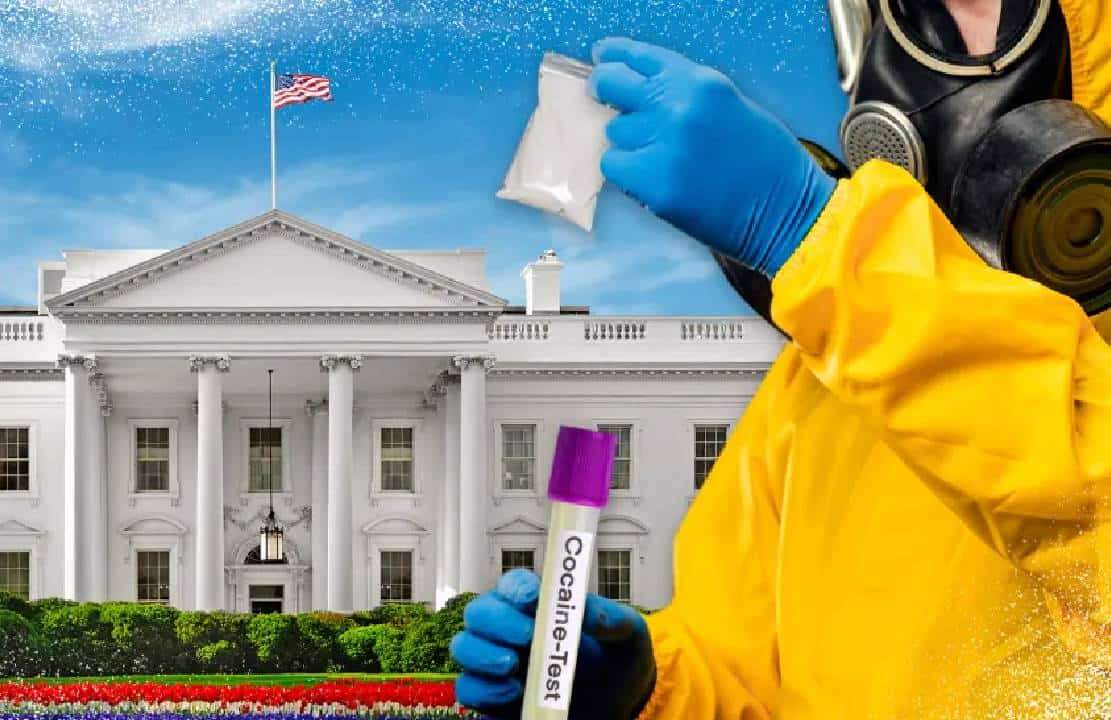 האנטר ביידן? ‏חומר בבית הלבן נמצא כחיובי לקוקאין