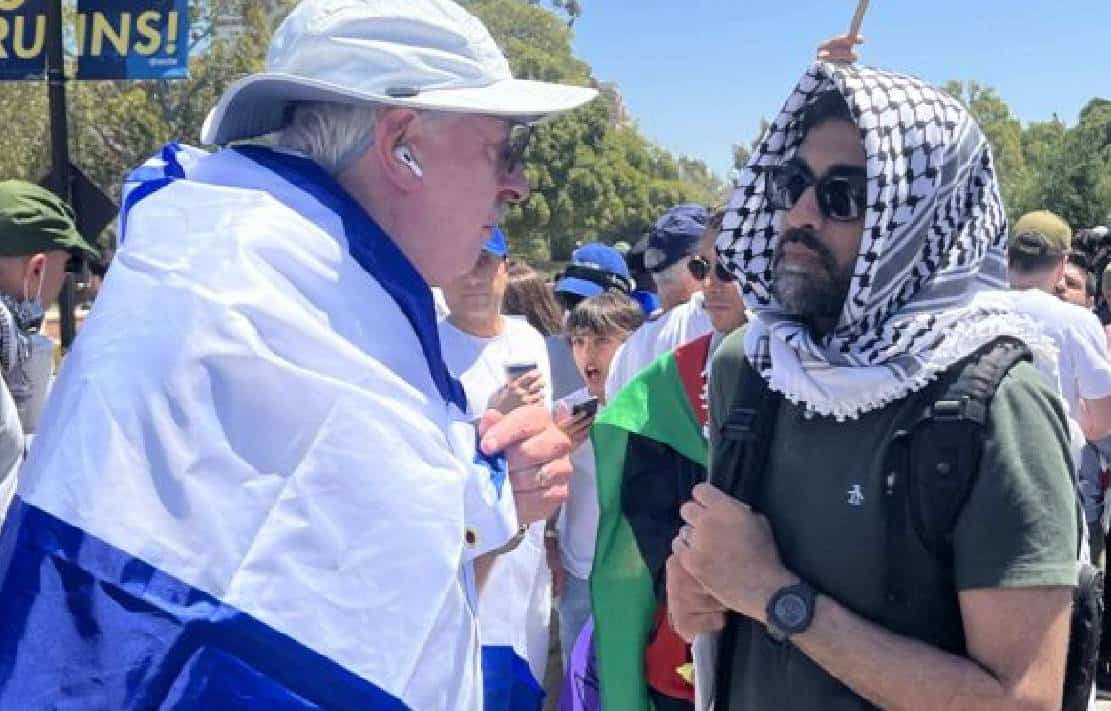 לוס אנג'לס: עימותים פיזיים בין תומכי ישראל וחמאס בקמפוס UCLA