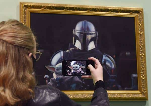 “בייבי יודה" מונצח בפורטרט רשמי שיעלה בגלריה הלאומית של לונדון