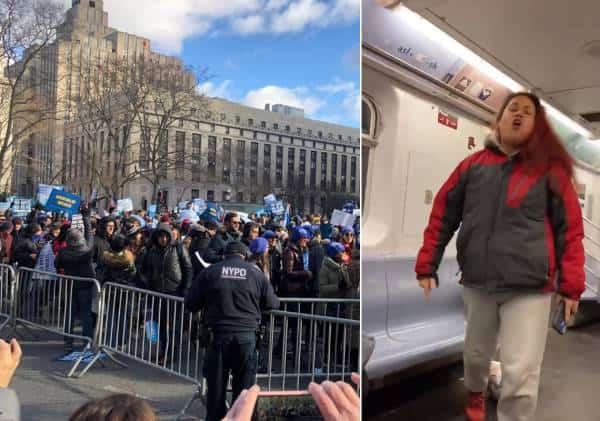 בדרכו חזרה מעצרת ההזדהות בניו יורק: יהודי הותקף בקללות אנטישמיות