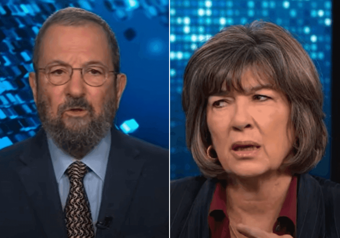 אהוד ברק התראיין לרשת CNN - ועשה נזק לא ייאמן למדינת ישראל