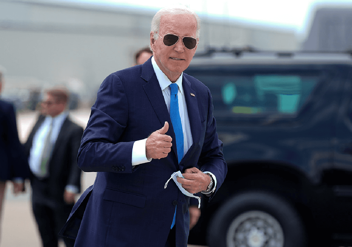 הפופולריות של הנשיא ביידן הגיעה לשיא של שנתיים