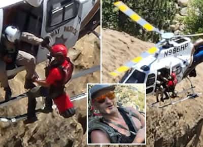 נלכד מאחורי מפל עוצמתי יומיים שלמים: סיפור הישרדות שלא יאומן 