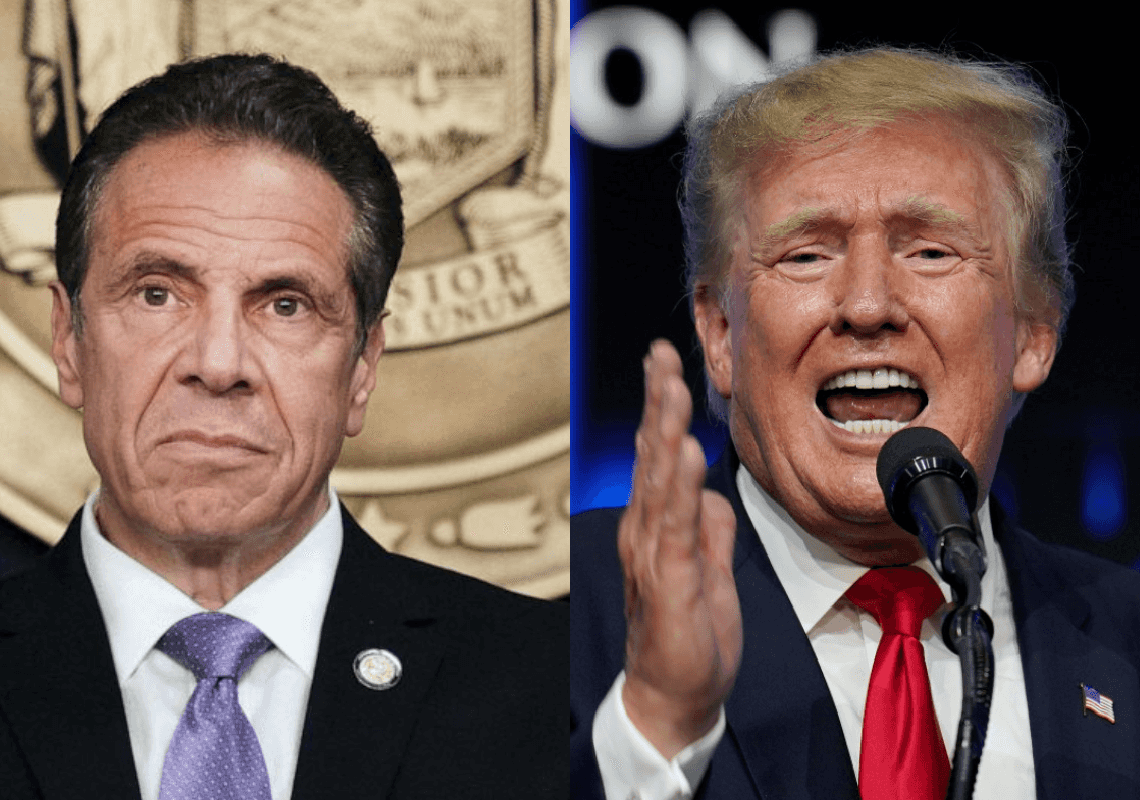 טראמפ על פרשת ההטרדות המיניות של קואומו: "הוא מצא עצמו במצב מעניין, הולכים להיות שבועיים לוהטים"