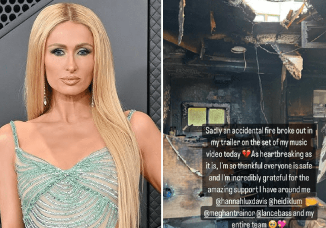 שריפה גדולה פרצה בסט הצילומים לקליפ החדש של פריס הילטון: "שובר את הלב"