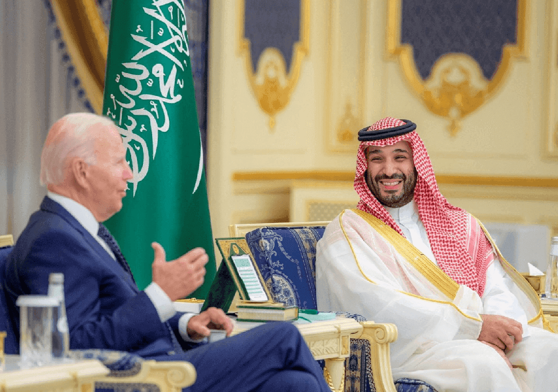 ביידן: חמאס מנסה לפגוע בנורמליזציה בין ישראל לערב הסעודית