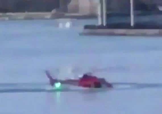 אסון בניו יורק: חמישה נהרגו בהתרסקות מסוק 