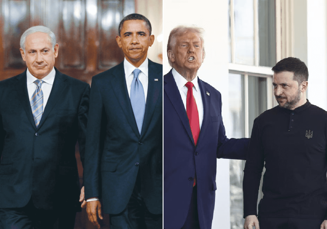 סטנדרט כפול? היחס האמריקאי כלפי זלנסקי לעומת נתניהו 