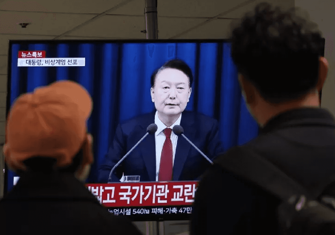 דרמה גדולה במזרח אסיה: נשיא דרום קוריאה הכריז על משטר צבאי