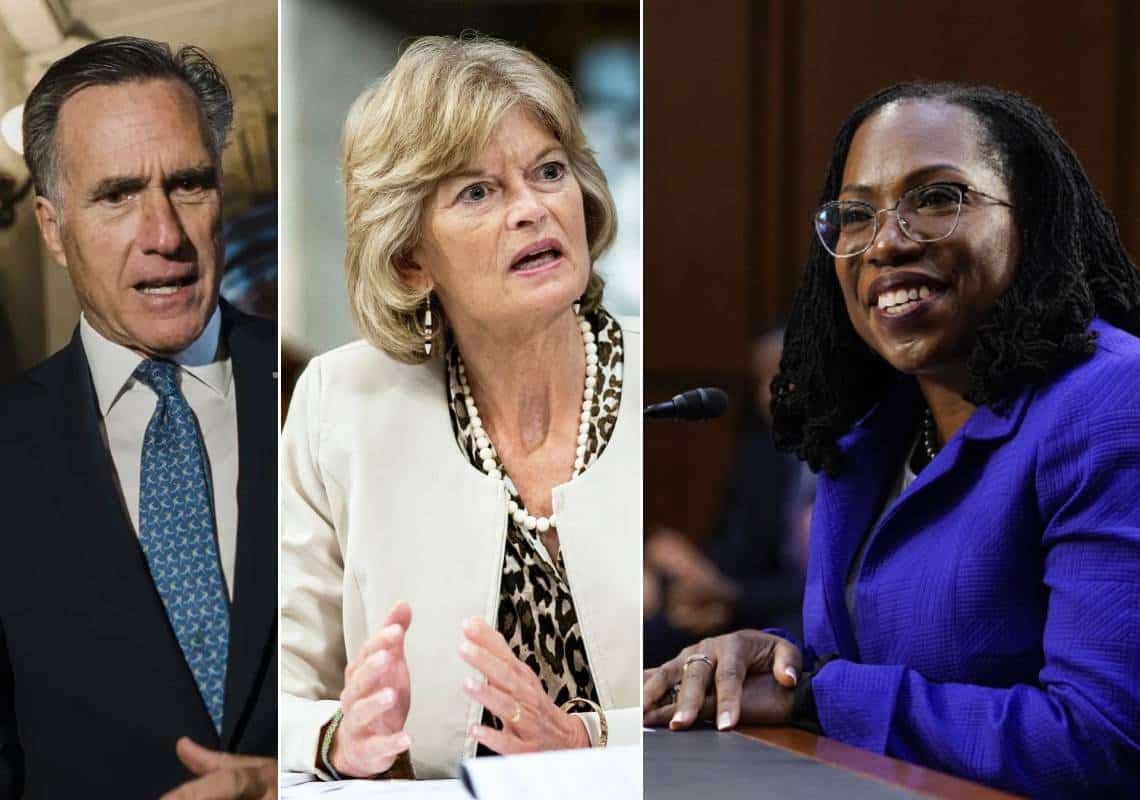 בדרך לביהמ"ש העליון: שני מחוקקים רפובליקנים נוספים יצביעו בעד המועמדת של ביידן