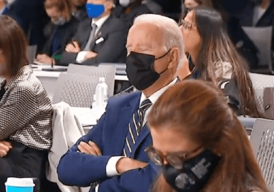 הנשיא נרדם בפסגת האקלים – טראמפ לעג: "אפילו ביידן לא יכול לשמוע על ההתחממות הגלובלית"