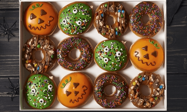 טעים, מפחיד, מקורי: קולקציית הסופגניות החדשה של Krispy Kreme