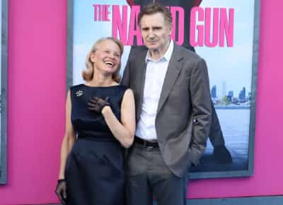 ברכה משמיים: אחותה של נטשה ריצ'רדסון - רעייתו המנוחה של ליאם ניסן מברכת על הרומן עם פמלה אנדרסון