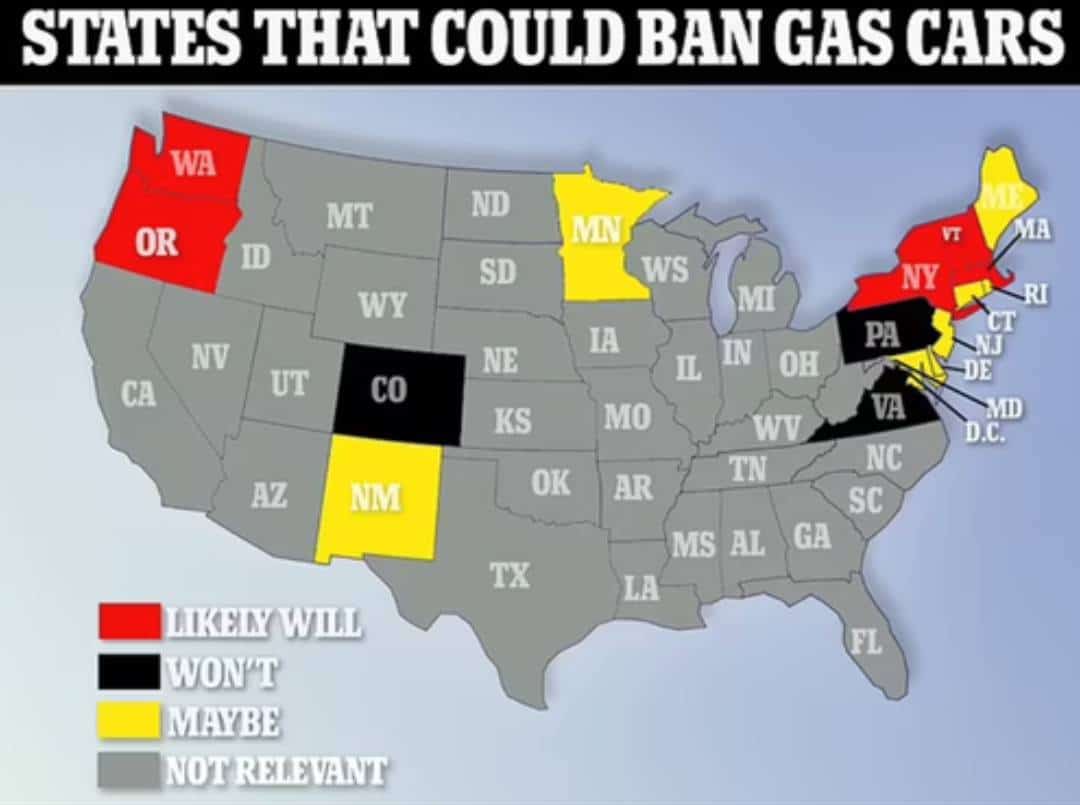 לא רק קליפורניה: 17 מדינות נוספות בארה"ב בדרך לאסור רכבי בנזין - הבעיה היחידה, תשתיות החשמל עשויות לקרוס