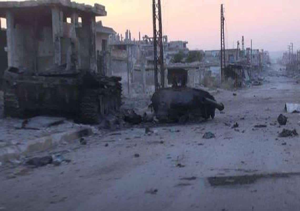 דיווח: "נשק מסתורי הפיל טנק סורי בגבול הדרומי"