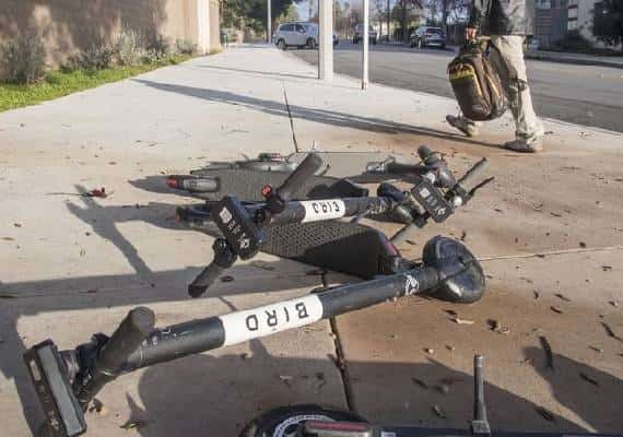 מחוז לוס אנג'לס מקדים תרופה למכת הקורקינט החשמלי