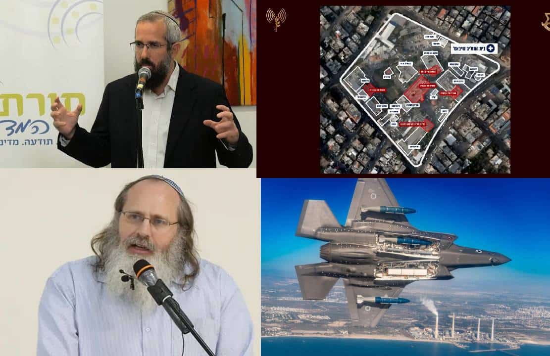 רבנים בכירים בקריאה לדרג המדיני: "להפציץ את בית החולים שיפא מהאוויר"