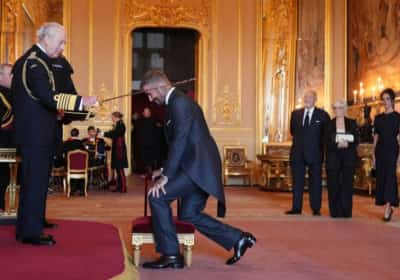 דיוויד בקהאם קיבל תואר אבירות מהמלך צ'ארלס: "מעולם לא הייתי גאה יותר"