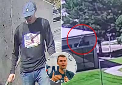 תיעוד חדש: החשוד בהתנקשות בצ'ארלי קירק רץ על הגג, קופץ ממנו - ונמלט מהזירה