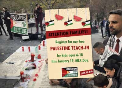 אינדוקטרינציה אנטי־ישראלית לילדים: מורים קיצונים בניו יורק מתכננים “יום לימוד לפלסטין” ביום מרטין לותר קינג