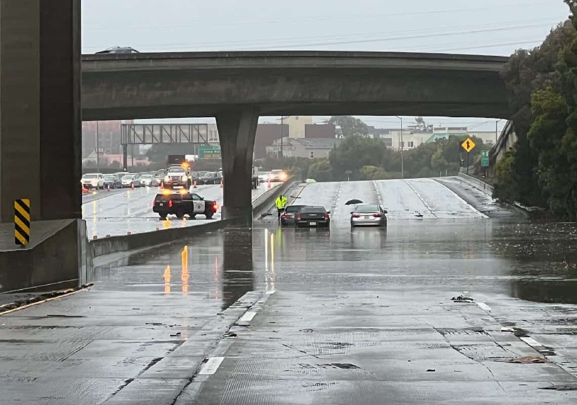 בעקבות הגשם הכבד: שיטפונות כבדים ברחבי צפון קליפורניה