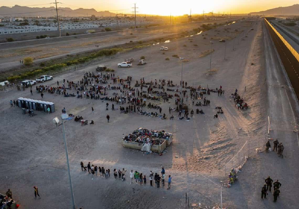 רשויות ההגירה חושפות: כמות המהגרים שחוצים את הגבול הדרומי - הנמוכה ביותר מאז תחילת ממשל ביידן