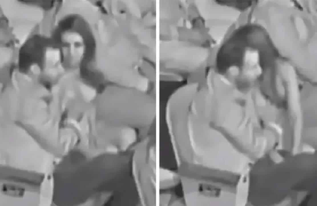 למבוגרים בלבד: חברת הקונגרס סולקה מהאולם לאחר שמיששה את המפשעה של בן זוגה אשר תפס את שדיה