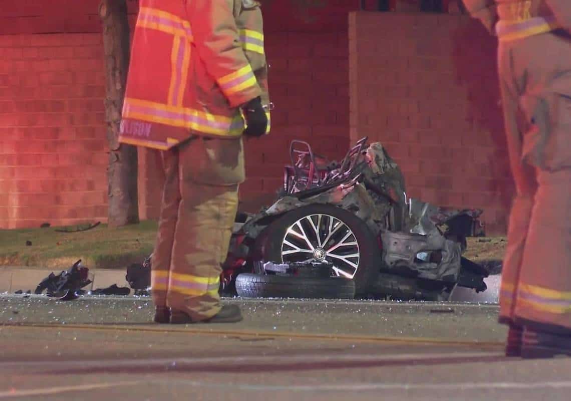 חשד למרוצי רחוב בוואלי לוס אנג'לס: 3 הרוגים ו-4 פצועים בתאונה קשה בבורבנק