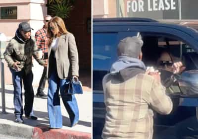 ג’ניפר לופז, תיק בשווי שמונים אלף דולר ומחווה מפתיעה לגבר חסר בית בלוס אנג'לס