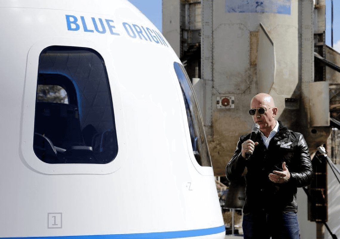 בעוד חודש: ג'ף בזוס ישוגר לחלל 