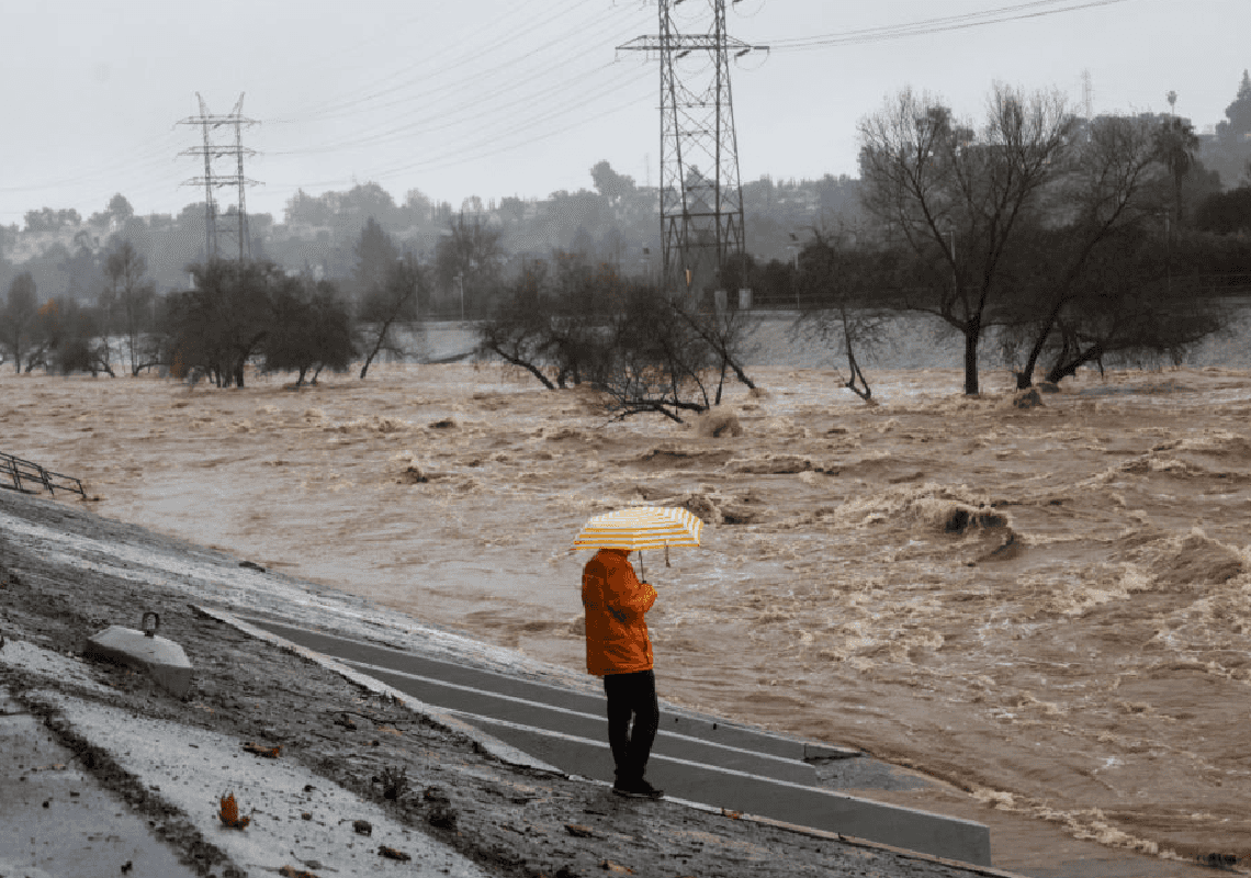 מקליפורניה ועד וושינגטון: סופה קיצונית בדרכה לחוף המערבי