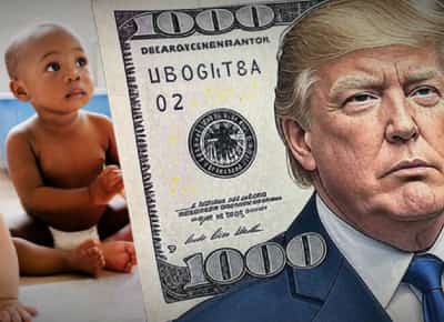 אלף דולר לכל תינוק: טראמפ מבטיח קופת נאמנות לאומית לדור הבא