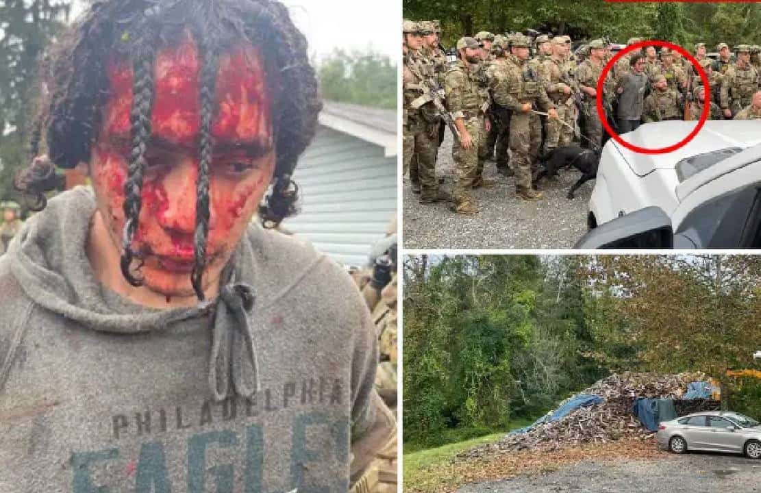 לאחר מצוד דרמטי של שבועיים‏ כלבי הגישוש הסניפו את מקום המסתור של הרוצח הנמלט 