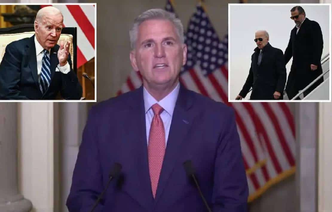 רעידת אדמה: ‏מקארתי הורה לפתוח בהליכי הדחה נגד הנשיא ביידן