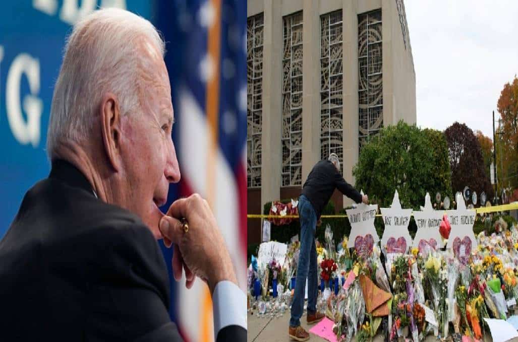 "ביקרתי בבית הכנסת לאחר הטבח": ביידן שיקר בכוונה ליהודים בנאום ראש השנה? או שסתם שכח איפה הוא נמצא?