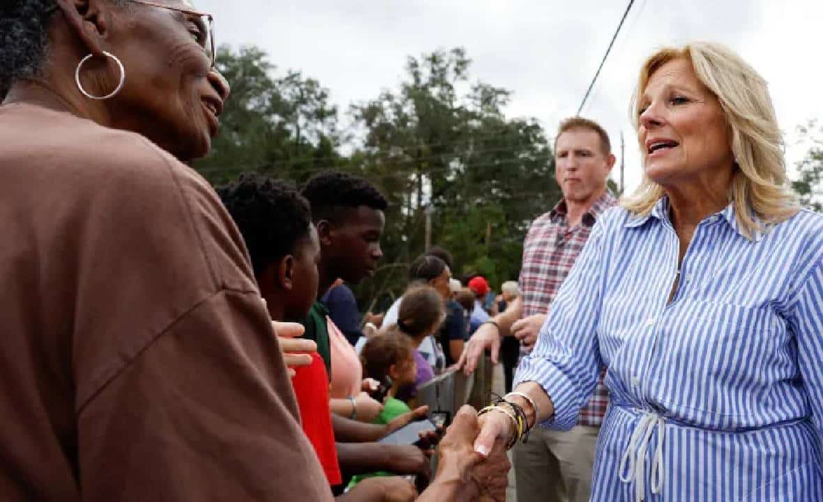 ‏ג'יל ביידן נמצאה חיובית לקורונה 