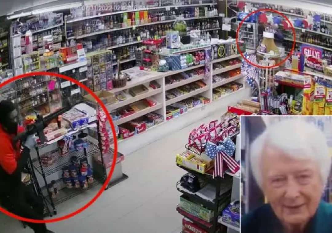 אמריקה מהללת את "הסבא הצלף" - השודד נכנס לחנות עם AR-15 וברח בצרחות, סיפורו המטורף של בן 80 מקליפורניה